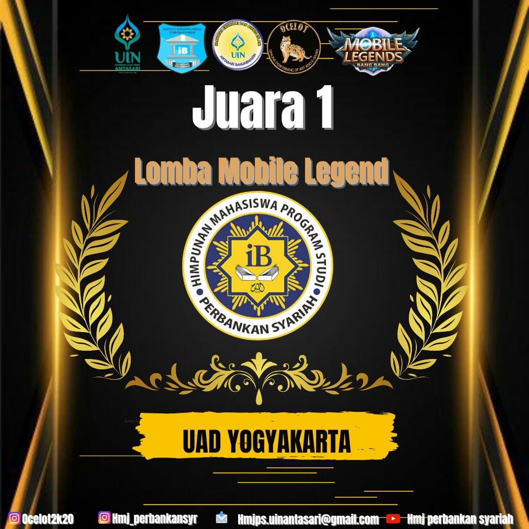 Mahasiswa PBS UAD Juara Nasional Lomba Game E-Sport di Banjarmasin