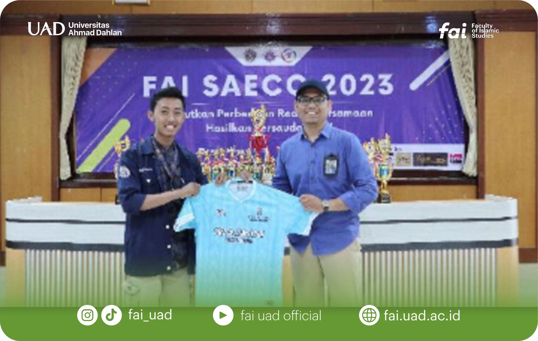 FAI SAECO ADAKAN KOMPETISI “LARUTKAN PERBEDAAN, REAKSIKAN PERSAMAAN, HASILKAN PERSAUDARAAN” BAGI MAHASISWA FAI