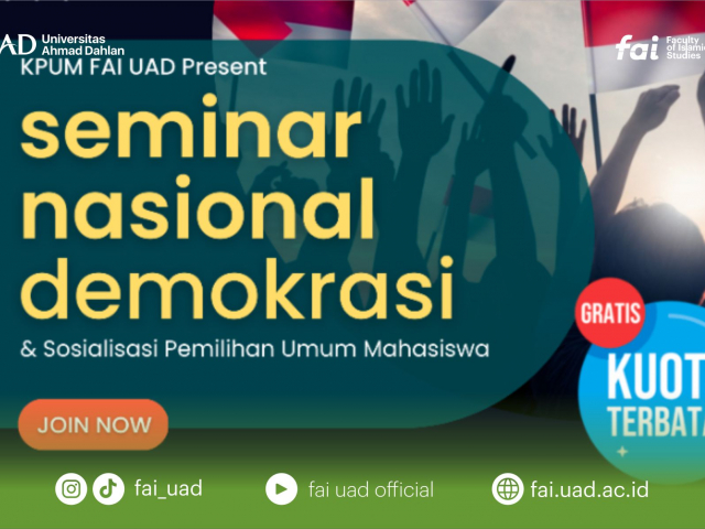 Pesta Demokrasi Mahasiswa FAI UAD di Depan Mata, Ini Agenda Perdananya