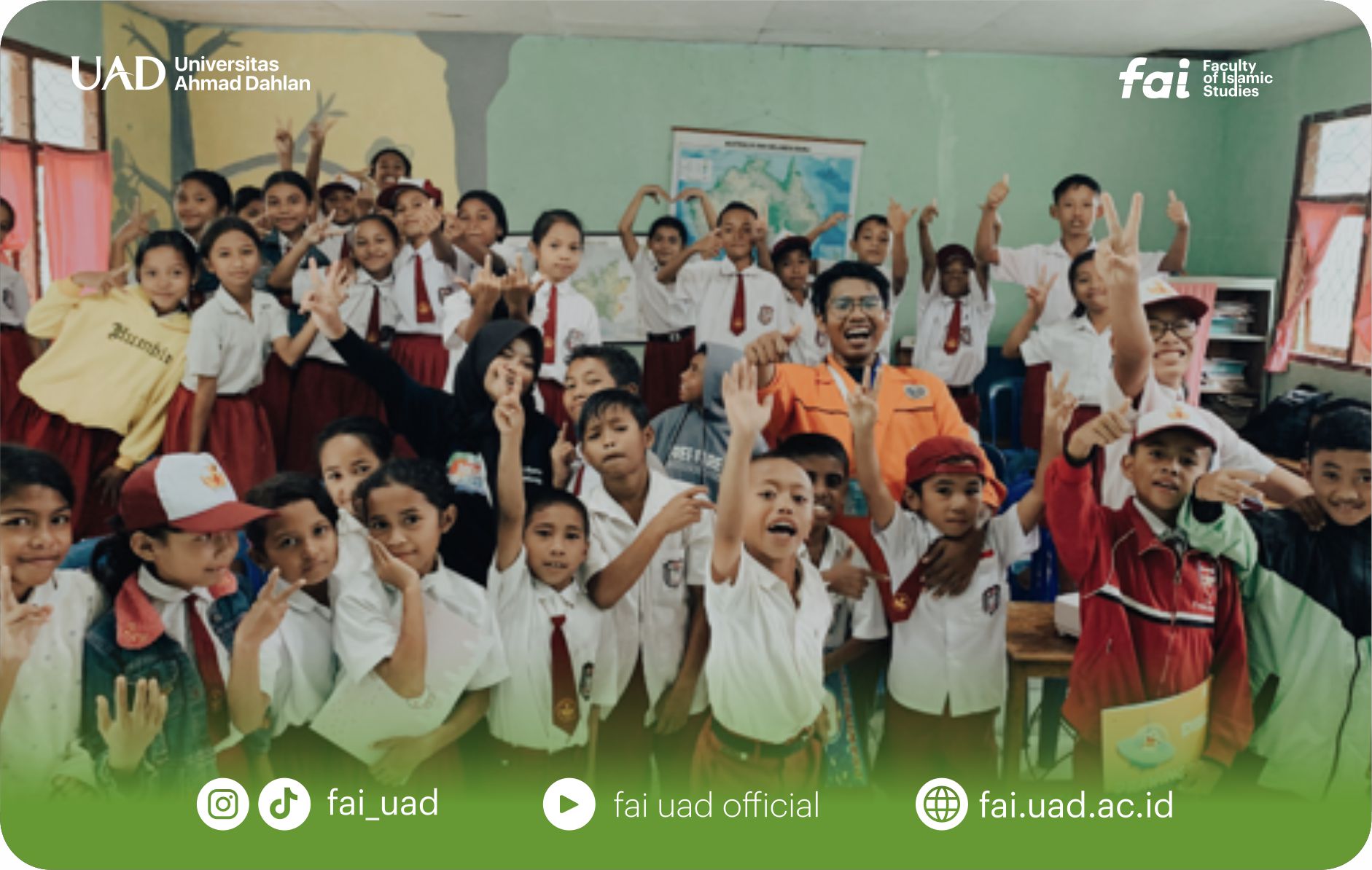 Mahasiswa PAI UAD Melakukan Kegiatan Pengabdian Masyarakat di Bidang Pendidikan di Daerah Timur Indonesia