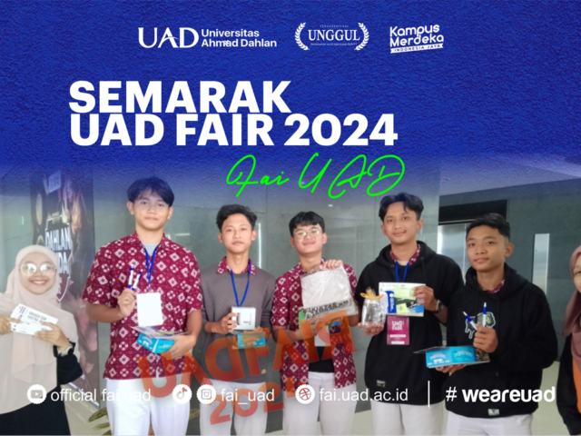 FAI UAD Menyemarakan UAD FAIR 2024 Dengan Stand Promosi dan Games Seru