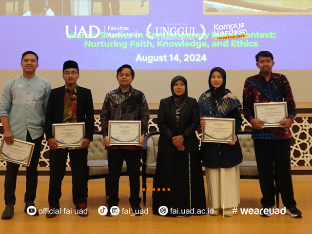 IWOS 2024: PRODI PAI UAD RAIH PENGHARGAAN ‘THE MOST CONTRIBUTED STUDY PROGRAM’ DAN DOMINASI KATEGORI TERBAIK