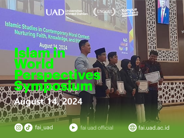 Dosen Ilmu Hadis UAD Raih Penghargaan di Islam in World Perspectives Symposium (IWOS) 2024