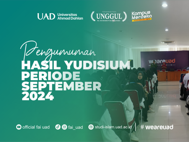 FAI TERKINI : FAI UAD LULUSKAN 70 MAHASISWA PADA YUDISIUM SEPTEMBER 2024