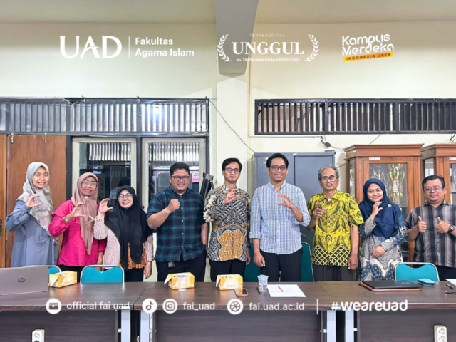 GANDENG FAI UAD, UNIVERSITAS COKROAMINOTO GELAR DISKUSI PELAKSANAAN SEMINAR INTERNASIONAL