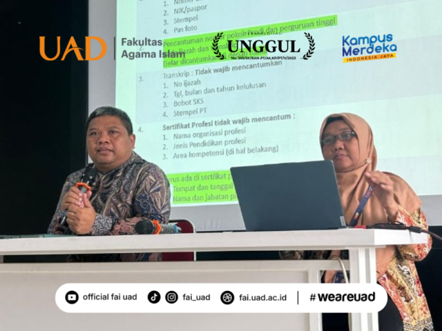 RAPAT PERSIAPAN PERKULIAHAN SEMESTER GENAP 2024/2025 DAN PENYESUAIAN FORMAT IJAZAH DI UAD