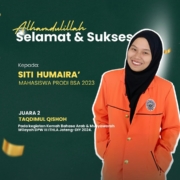 Siti Humaira Mahasiswa Prodi Bahasa dan Sastra Arab. (Dok. IG BSA)