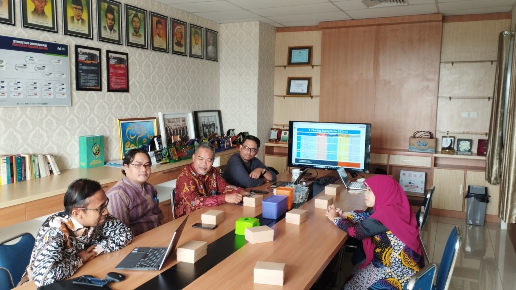 Rapat Koordinasi FAI bersama dengan BSP dan BAA terkait pengadaan ruang prodi S3 Studi Islam