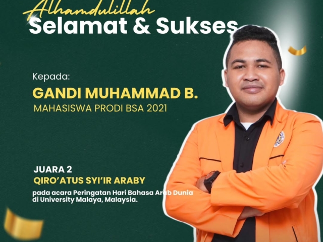 Mahasiswa BSA UAD Raih Juara 2 Qira’atus Syi’ir di University of Malaya