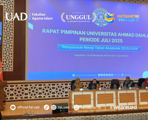 Rapat Pimpinan Universitas Ahmad Dahlan 2025