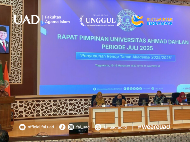 UAD Matangkan Program Prioritas 2025-2026 Lewat Rapat Pimpinan di Amphitarium