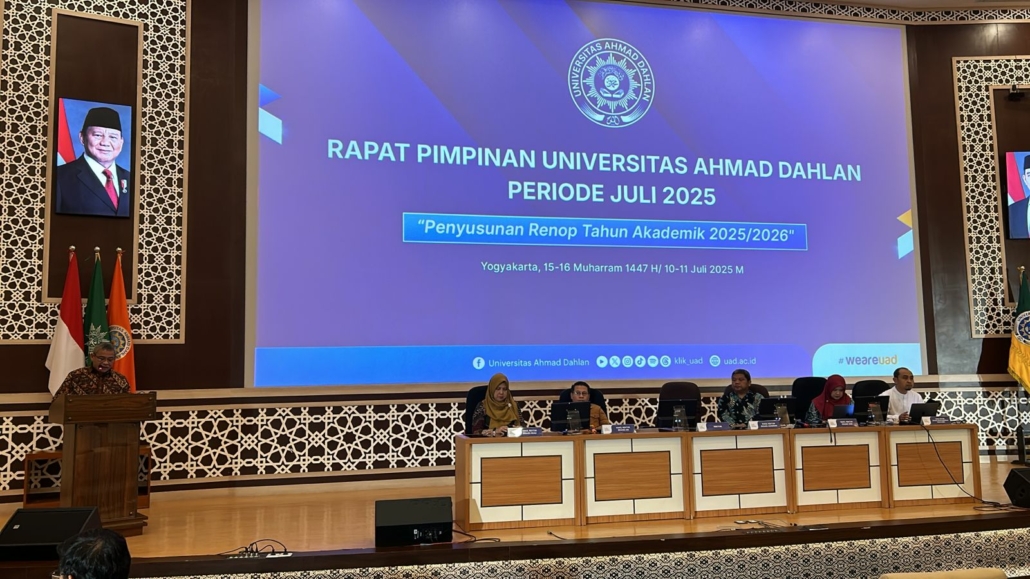 Rapat Pimpinan Universitas Ahmad Dahlan 2025