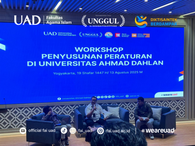 UAD Gelar Workshop Penyusunan Peraturan Universitas