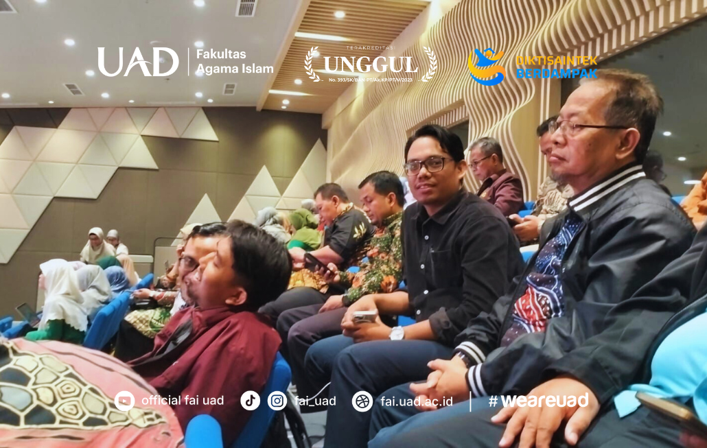 Dekan FAI Dr. Arif Rahman, M.Pd.I., Ketua Senat FAI, serta para ketua program studi di lingkungan fakultas menghadiri kegiatan Workshop Penyusunan Peraturan Universitas 