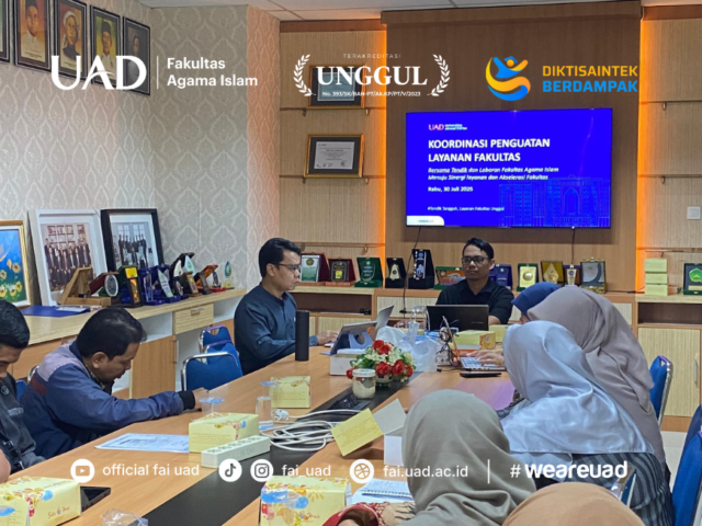 Penguatan Layanan, FAI UAD Gelar Koordinasi untuk Tendik dan Laboran