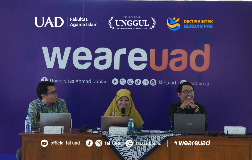 Sesi Penyampaian IKD FAI oleh Jajaran Dekanat FAI