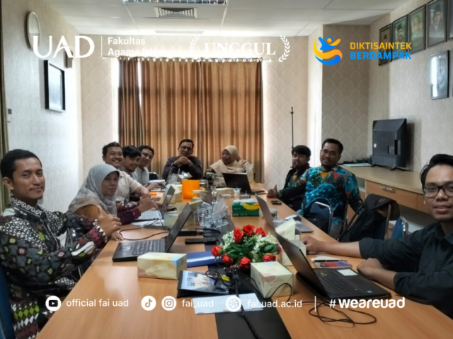 FAI UAD Gelar Rapat Evaluasi dan Persiapan Perkuliahan Semester Gasal 2025/2026