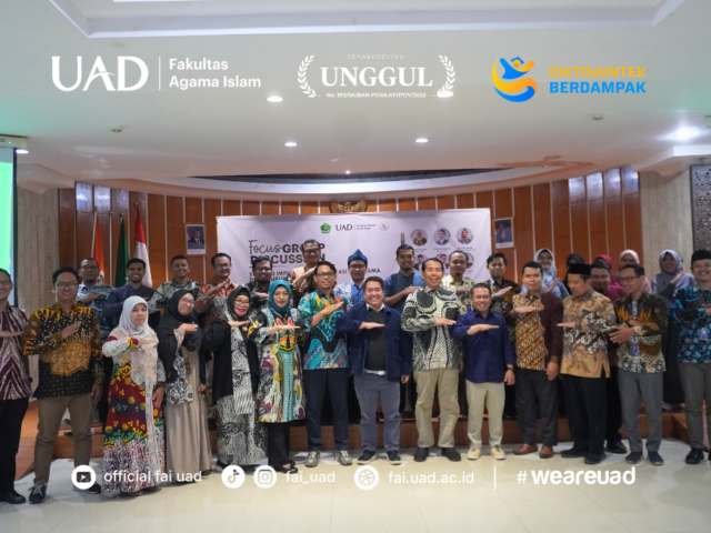 Dari Moderasi hingga Cinta: FAI UAD Gelar FGD bersama BMBPSDM Kemenag RI