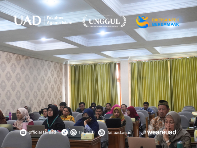 Perkuat Mutu PTKIS, Dekan FAI UAD Paparkan Strategi Pengembangan Kelembagaan dan Kurikulum