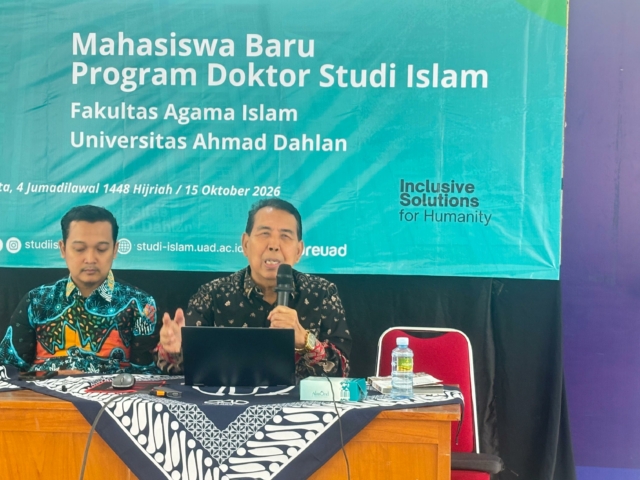 Prof. Siswanto Masruri Ajak Mahasiswa Doktor Berani Bersuara, Berbekal Ilmu dan Moralitas